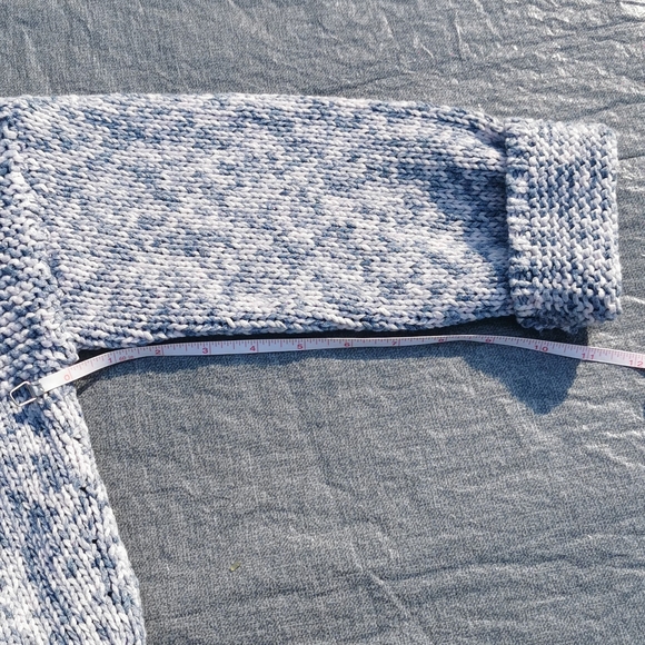 Gap Kids XXL 14 - 16 open cardigan cargi New NWT blue white pinkish tinge - Picture 10 of 15